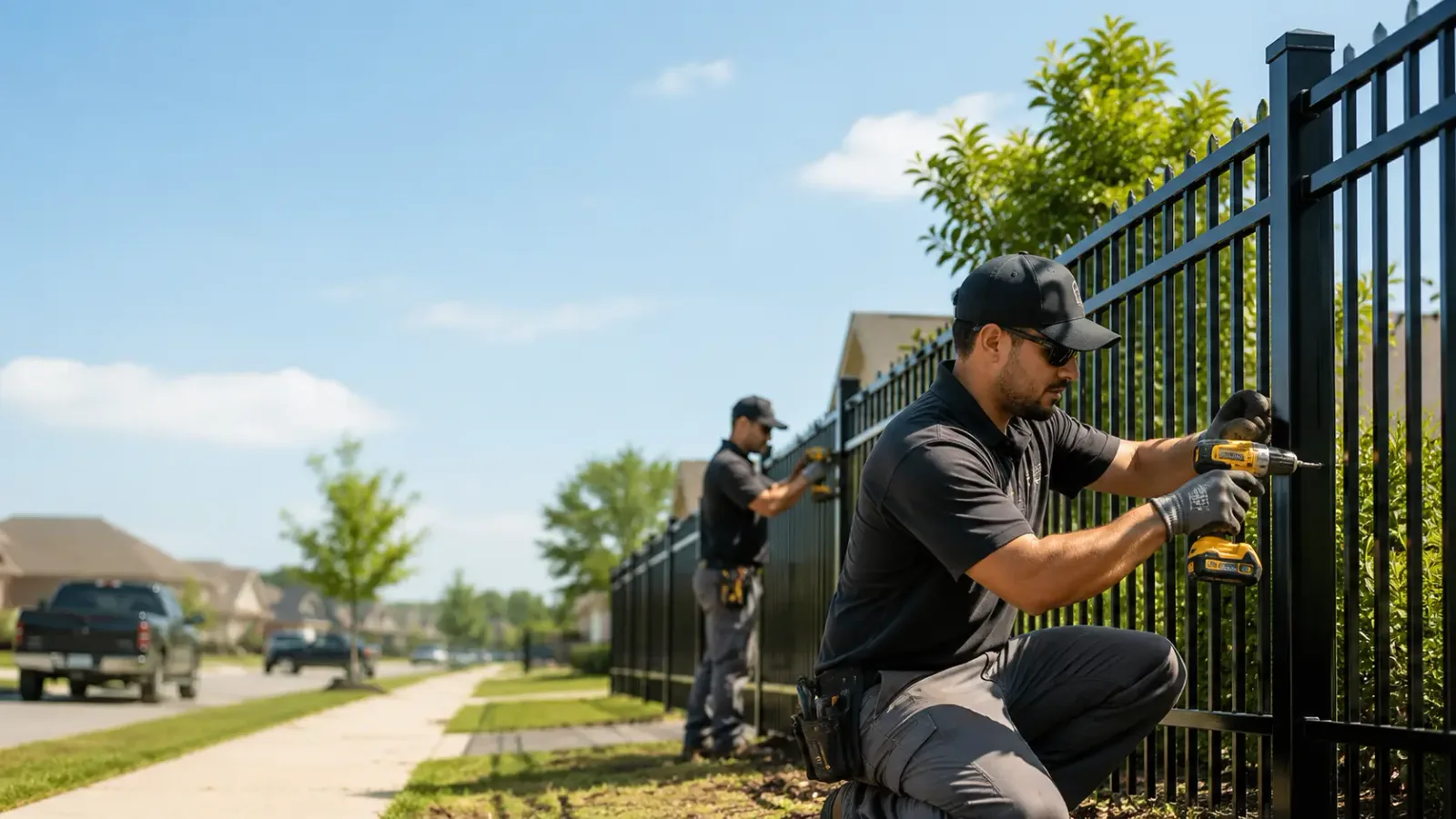 Metal Fence Installation in Lewisville, ID